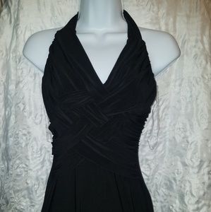 Sexy Black Back less Dress